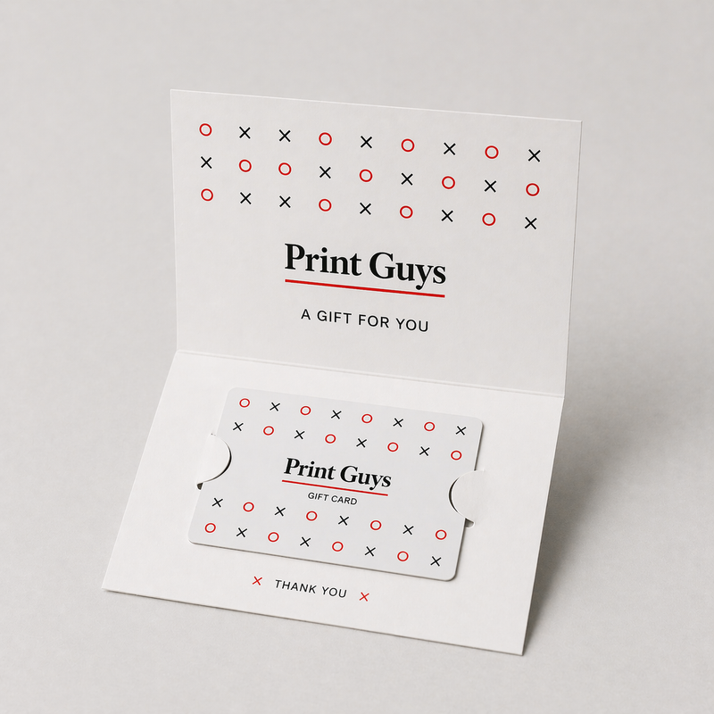 Gift Card Carriers | Print Guys