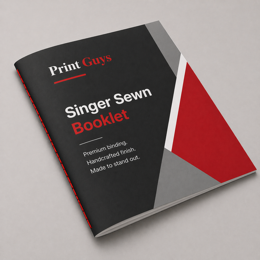 Booklets - Singer Sewn | Print Guys