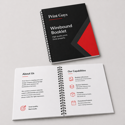 Booklets - Wirebound | Print Guys