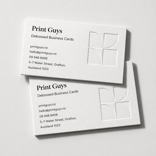 Business Cards - Debossed | Print Guys