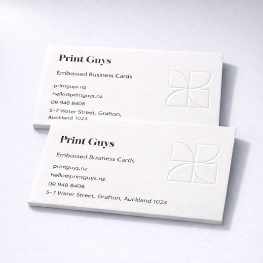 Business Cards - Embossed | Print Guys