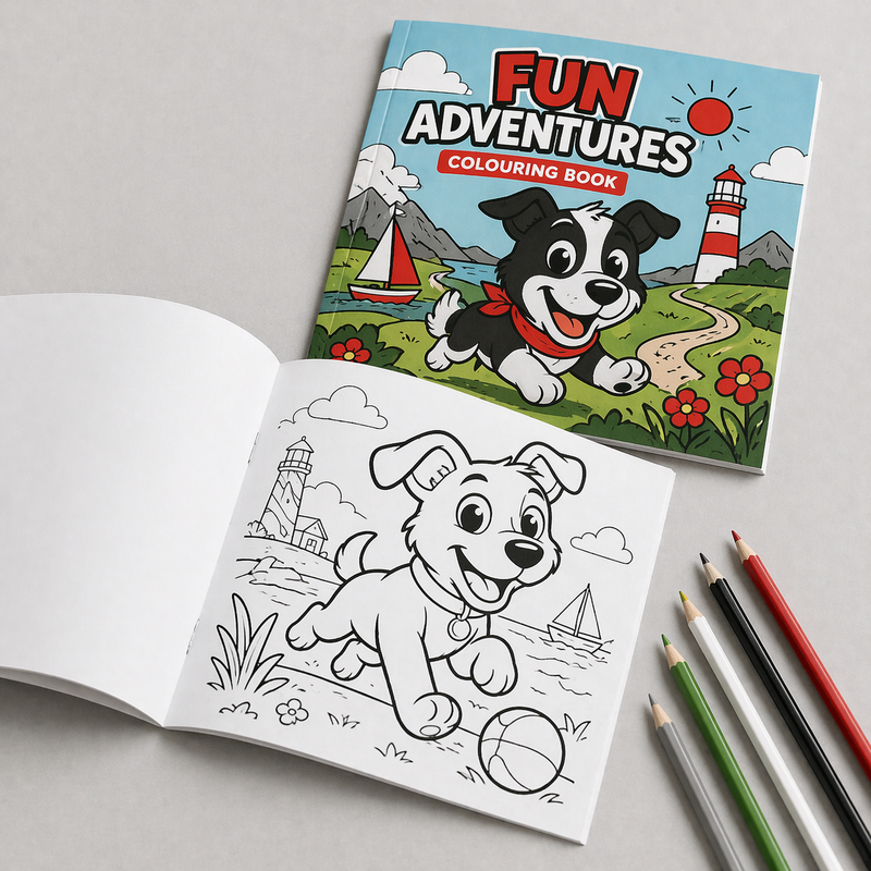 Colouring In Books | Print Guys