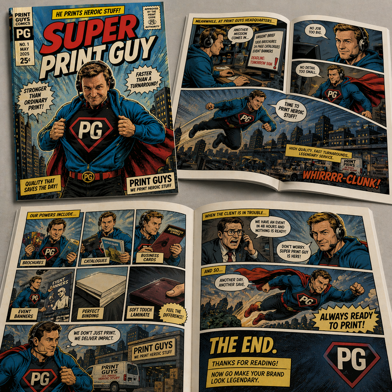 Comic Books | Print Guys