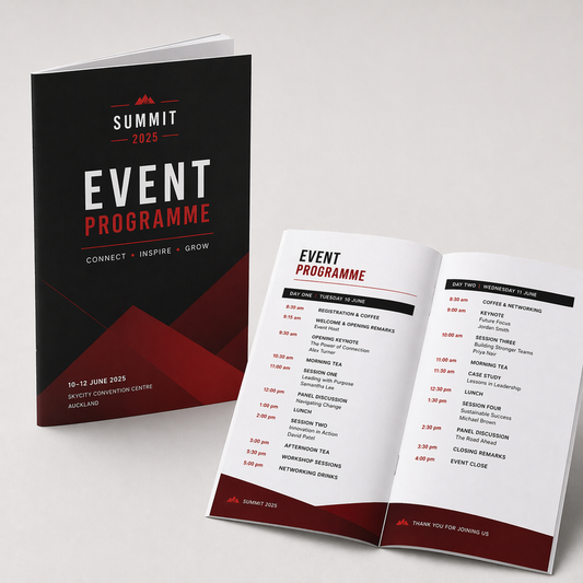 Event Programmes | Print Guys