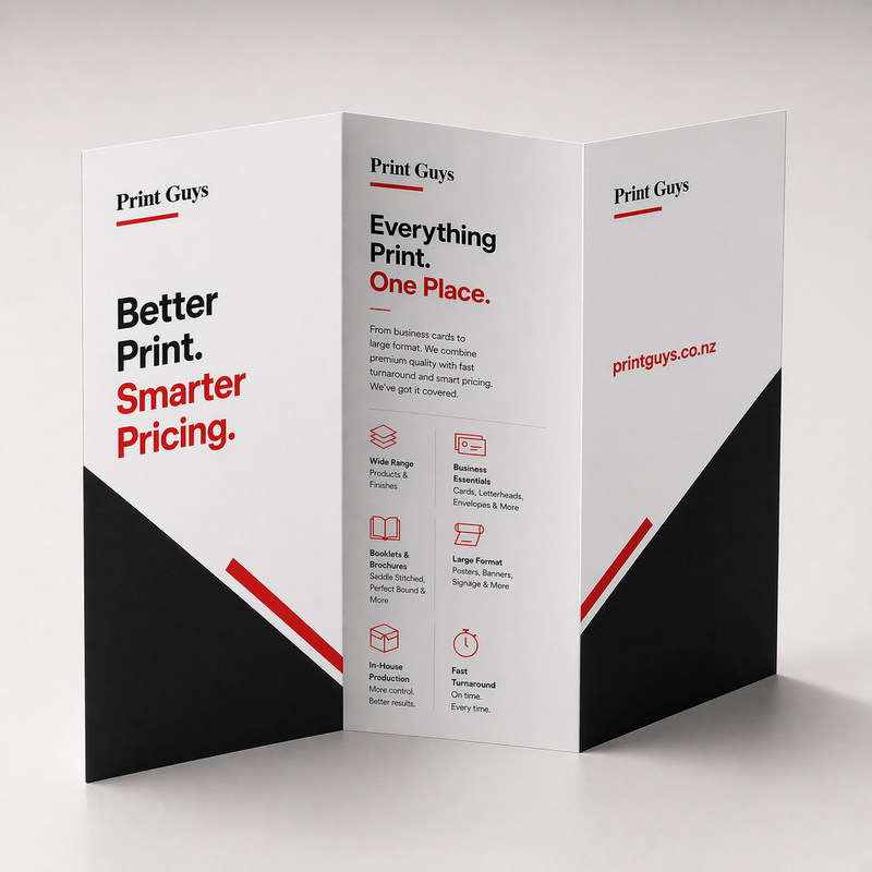 Flyers - Z Fold | Print Guys