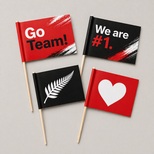 Paper Parade Flags | Print Guys