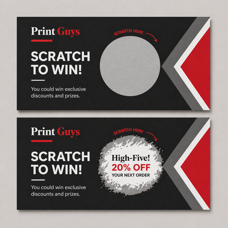 Scratch Cards | Print Guys