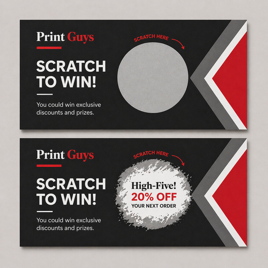 Scratch Cards | Print Guys