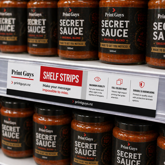 Shelf Strips | Print Guys