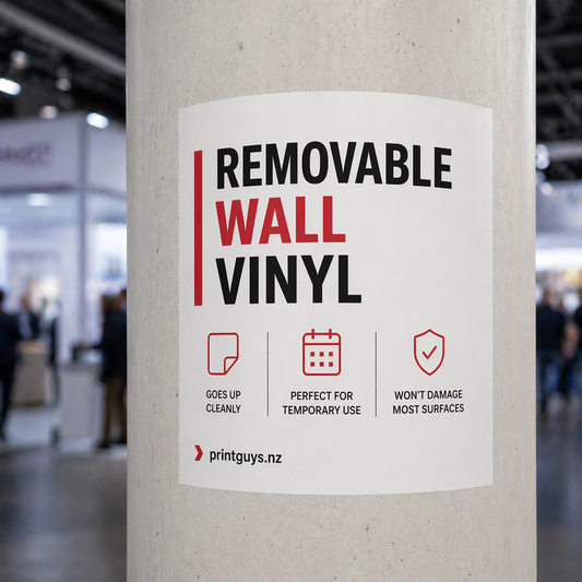 Temporary / Removable Wall Vinyl | Print Guys
